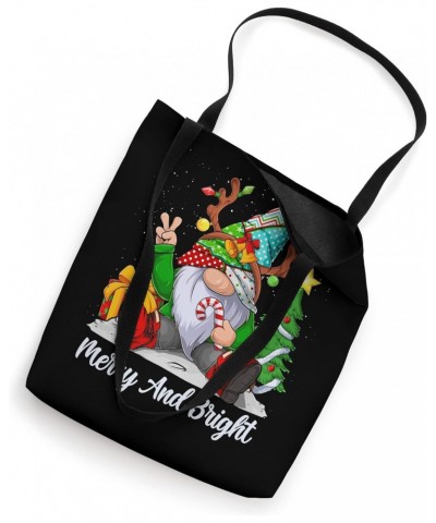 Merry and bright gnome family pajamas matching Tote Bag $12.38 Totes