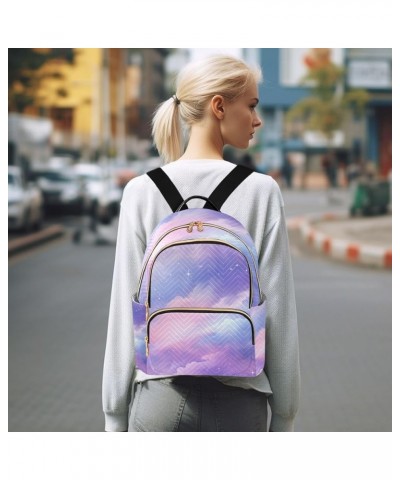 Watercolor Pear Women's Backpack Fashion, Womens Travel Backpack for Airplane, Adult Backpack Women, M Galaxy Wallpaper-5 Med...