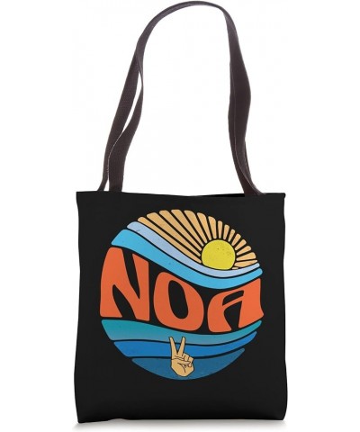 Noa Shirt Vintage Sunset Noa Groovy Tie Dye Tote Bag 16 inches $15.81 Totes