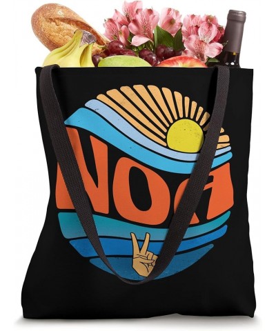 Noa Shirt Vintage Sunset Noa Groovy Tie Dye Tote Bag 16 inches $15.81 Totes