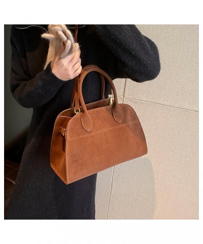 Suede Tote Bag for Women, Vintage Commuting Top Shoulder Cross body Bags,Large Capacity Adjustable Strap Handle Bag Soil-s $2...