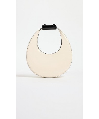 Women's Mini Moon Bag Cream/Black $84.15 Crossbody Bags