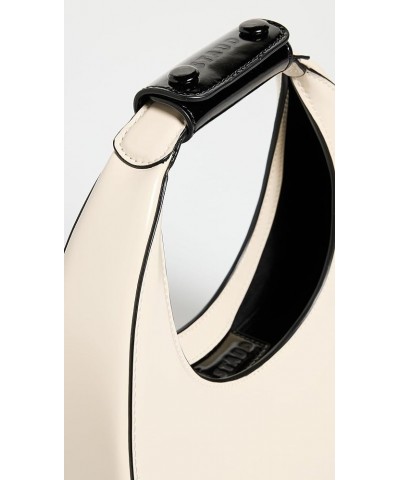 Women's Mini Moon Bag Cream/Black $84.15 Crossbody Bags