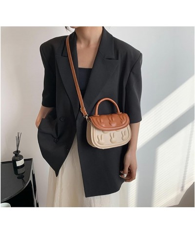 Stylish Mini Crossbody Bag for Women able & Compact Shoulder Bag Trendy Handbag Perfect for Daily Use & Travel Brown $19.67 T...