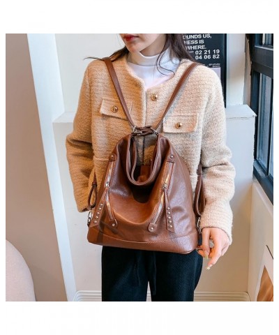 Trendy Crossbody Bag Zipper Closure Everyday Purse PU Leather Underarm Bag Vintage Shoulder Bag with Adjustable Strap Khaki $...