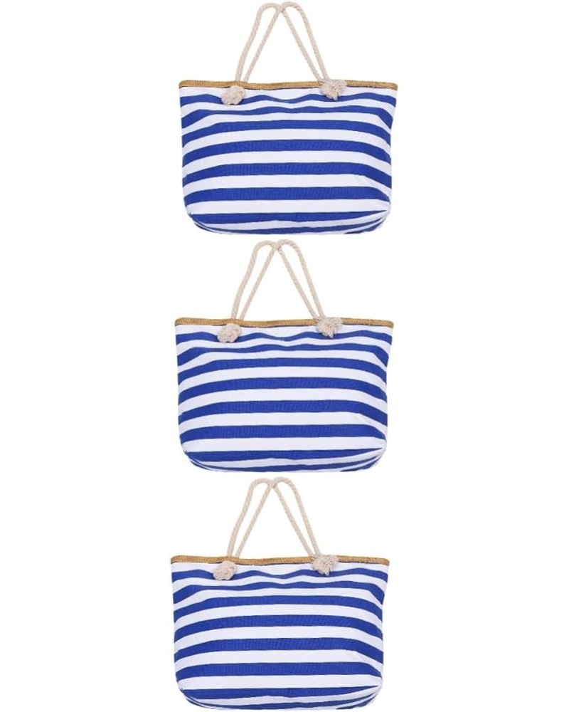 2 Pcs Womens Tote Bag Handbags Canvas Tote Bag for Women Shoulder Tote Bag Womens Purses Beach Tote Bag Bluex3pcs $10.00 Totes