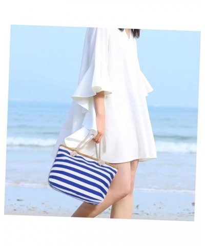 2 Pcs Womens Tote Bag Handbags Canvas Tote Bag for Women Shoulder Tote Bag Womens Purses Beach Tote Bag Bluex3pcs $10.00 Totes