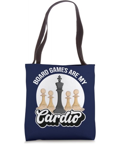 Board Games are my Cardio Funny Fitness Game Night Tabletop Tote Bag $12.68 Totes