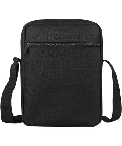 Small Crossbody Bags with Zipper,Large Capacity Tops Shoulder Messenger Bag for Women Men Kids Cute Santa Claus $12.18 Crossb...