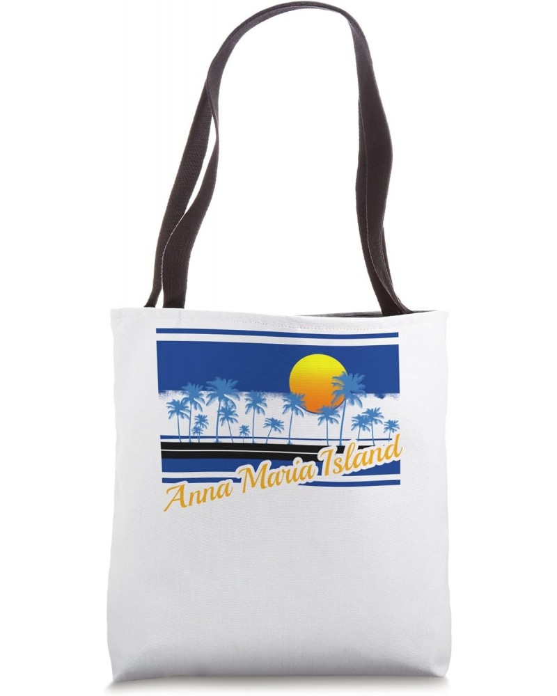 Anna Maria Island Retro Surf Style Vintage Beach Tote Bag $11.74 Totes