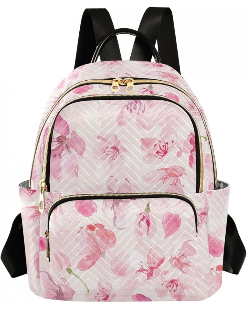 Mini Backpack Purse for Women Lightweight Girls Small Size Cherry Flower School Teens College Traveling Medium $19.46 Backpacks