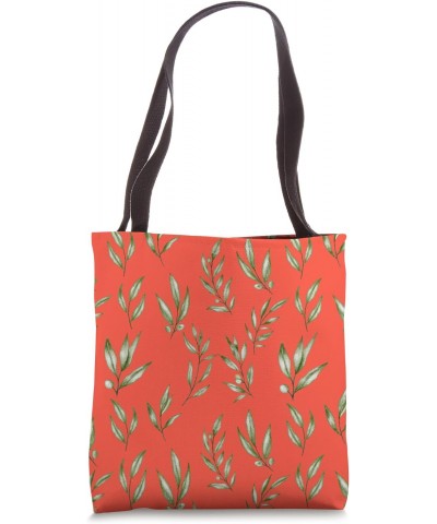 Wildflower Flowers Light Orange Nectarine Floral Aesthetic Tote Bag $13.66 Totes