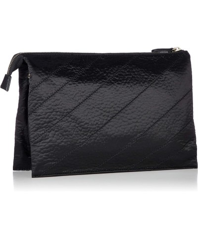 Nibaru 310022 Shoulder Bag, Polyester x PVC Black (Black 19-3911tcx) $24.98 Shoulder Bags