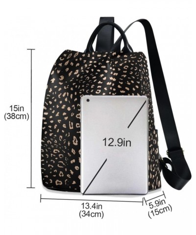 Backpack Purse for Women Fashion Travel Anti-theft Leopard Print Animal Skin Daypack Casual Shoulder Bag Medium Size $23.08 B...