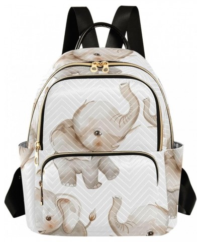 Elephant Fashion Backpack Purse Ladies Fashion Rucksack Travel Shoulder Bag Casual Daily Backpack Work College Bag Medium $16...