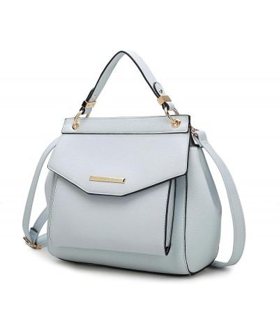 Satchel Convertible Handbag, Women's Backpack, Satchel & Crossbody 3-in-1 Top-Handle Purse Vida Light Blue $22.79 Backpacks