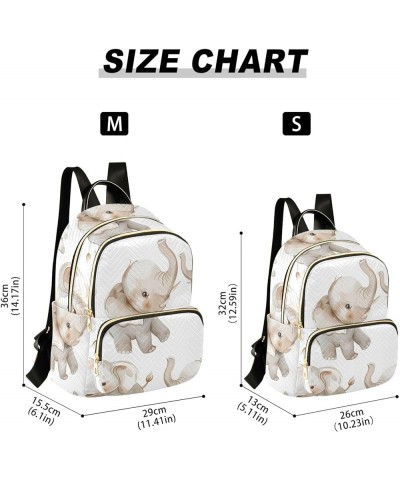 Elephant Fashion Backpack Purse Ladies Fashion Rucksack Travel Shoulder Bag Casual Daily Backpack Work College Bag Medium $16...