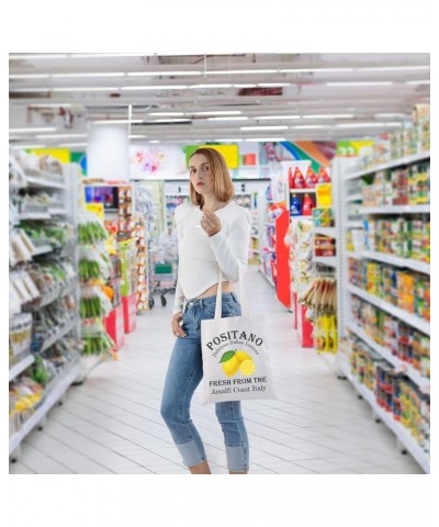 Italian Islands Tote Bag Positano Delicious Italian Lemons Fresh Shopping Bag Southern Italy Travel Gift Positano $10.62 Totes