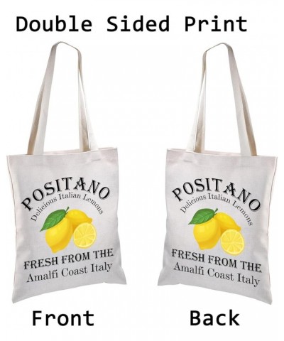 Italian Islands Tote Bag Positano Delicious Italian Lemons Fresh Shopping Bag Southern Italy Travel Gift Positano $10.62 Totes