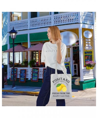 Italian Islands Tote Bag Positano Delicious Italian Lemons Fresh Shopping Bag Southern Italy Travel Gift Positano $10.62 Totes