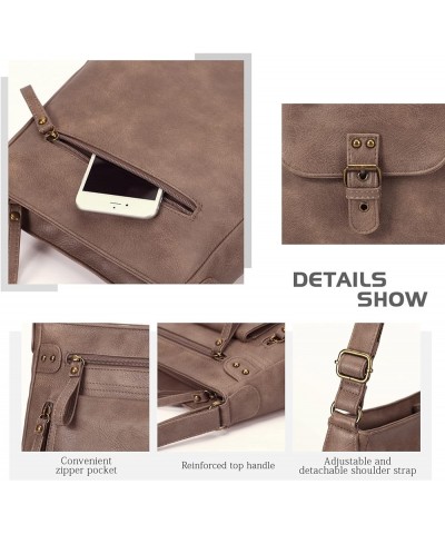 Crossbody Purses for Women K-light Brown $20.50 Shoulder Bags