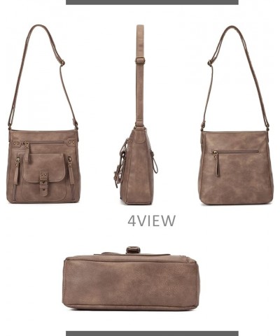 Crossbody Purses for Women K-light Brown $20.50 Shoulder Bags