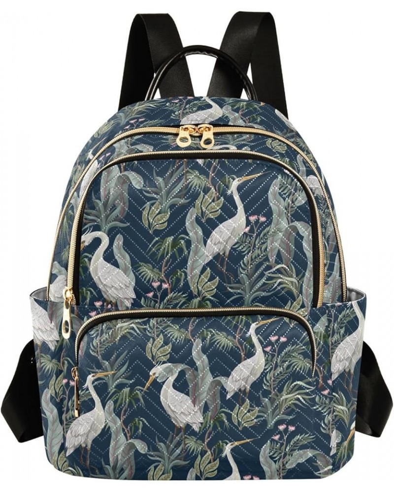 Cute Killer Whale Watercolor Backpack Purse for Women Lightweight Back Pack Casual Daypack Travel Shoulder Bag Bookbag - M Me...