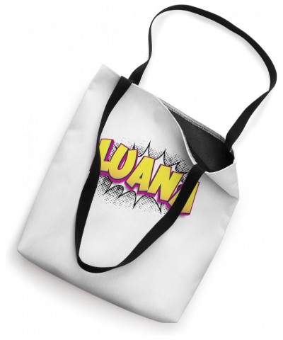 Luana Custom Name Comic Book Style Pop Art, Luana Tote Bag $12.54 Totes