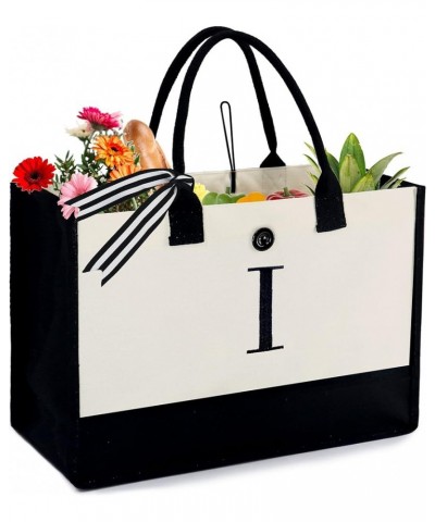 Birthday Gifts for Women 13oz Canvas Tote Bag For Women Who Have Everything Embroidery Tote Bag For Women Mom I $10.30 Totes