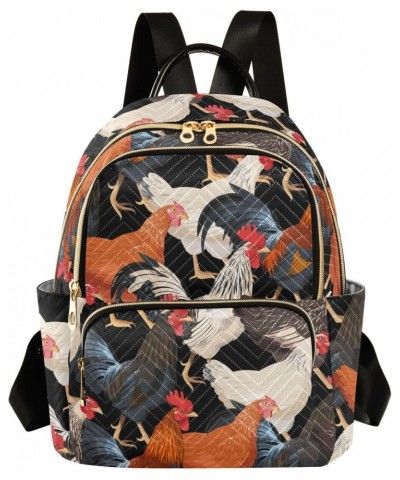 Hens Fashion Backpack Purse for Women Multipurpose Casual Daypack with Multi Pockets & Secured Zipper Stylish Backpack for Tr...