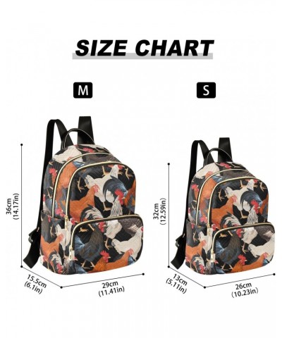 Hens Fashion Backpack Purse for Women Multipurpose Casual Daypack with Multi Pockets & Secured Zipper Stylish Backpack for Tr...