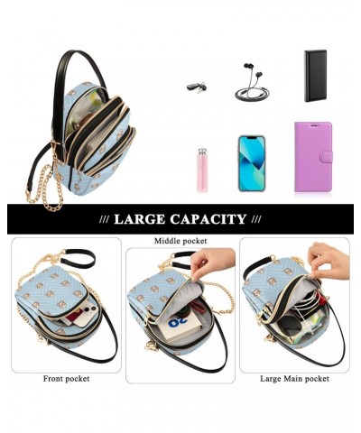 Kawaii Sloth Small Crossbody Bags for Women Cell Phone Shoulder Purse Handbags Wallet 21217436 $16.51 Crossbody Bags