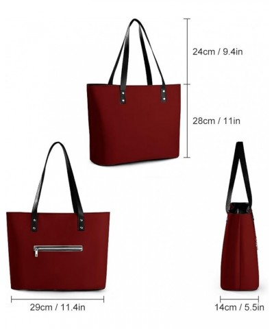 Women's Soft Leather Portable Handbags Tote Purses Shoulder Bucket Bags Color1 $13.63 Totes