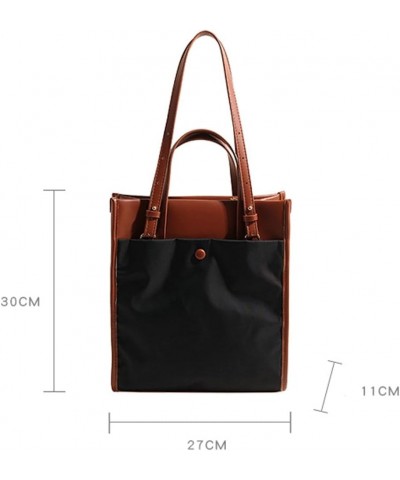 Women's Nylon Shoulder Bag Casual Handbag Hobo Bag Large Totes Lightweight Top Handle Purse for Travel Work Gray $26.34 Totes