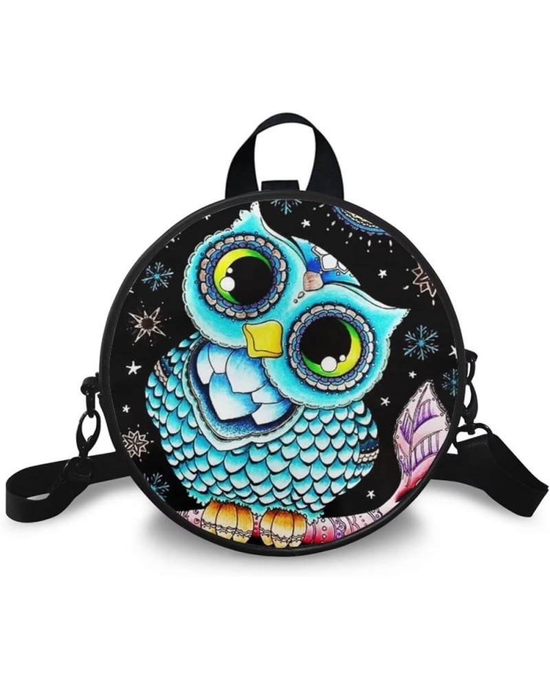 Women's Backpack,Crossbody Bags for Women, Cute Purses Shoulder Bag with Adjustable Shoulder Strap Owl $14.27 Backpacks