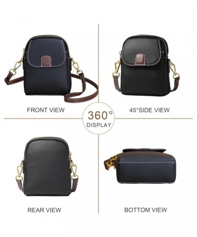 Small Crossbody Bags for Women Vegan Leather Purses Stylish Multi-Compartment Shoulder Bag with Adjustable Strap Ladies Bag B...