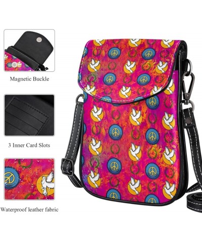 Small Crossbody Bags Cell Phone Purse - Stylish and Compact Purse with Adjustable Shoulder Strap Sea turtle Multicoloured7 $1...