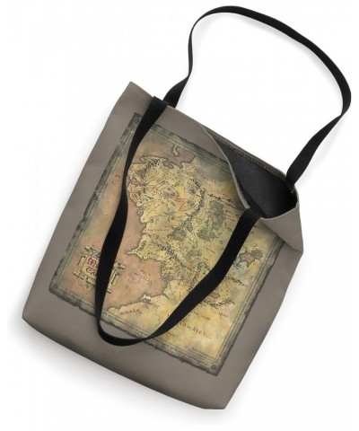 The Lord of the Rings Middle Earth Map Tote Bag $14.49 Totes