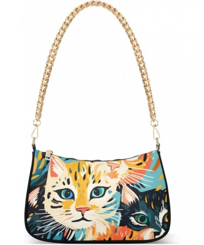 Shoulder Bags for Women Cats15 Hobo Tote Handbag Small Clutch Purse with Zipper Closure50 $17.97 Shoulder Bags