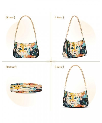 Shoulder Bags for Women Cats15 Hobo Tote Handbag Small Clutch Purse with Zipper Closure50 $17.97 Shoulder Bags