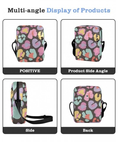 Unisex Crossbody Bag, Animal Pattern Durable Sling Side Shoulder bags for men women, One Size Rainbow Animal Skin Print $14.3...