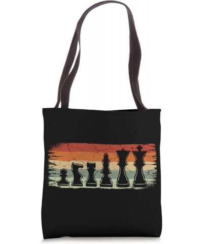 Funny Chess Pieces Board Game Chess Lover Tote Bag $12.97 Totes