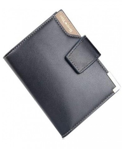 Men's Wallet Multi-Functional Men's Wallet Vertical Buckle Buckle US Gold Bag Foreign Trade Wallet $9.50 Wallets