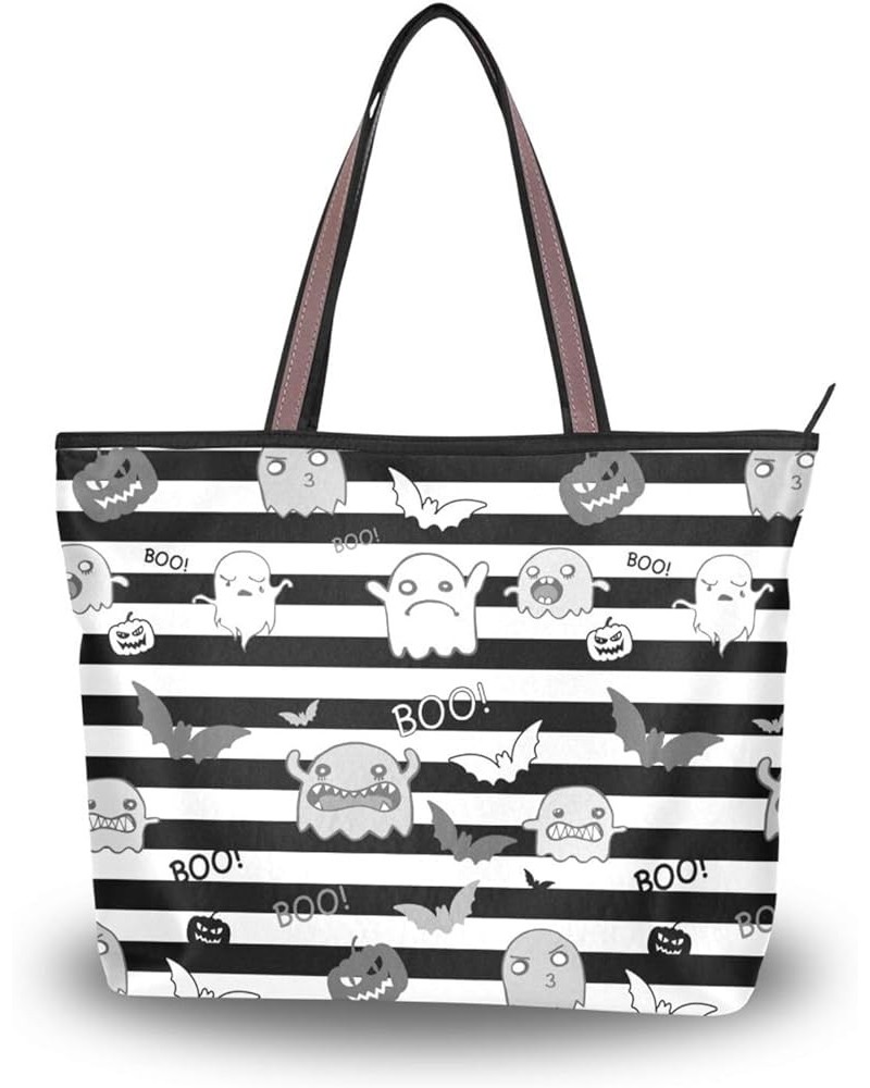 Tote Bag Women Handbag Stylish Tote Handbag for Women Hobo Bag Printed Handbag Tote Bag Cute Little Monster $9.20 Totes