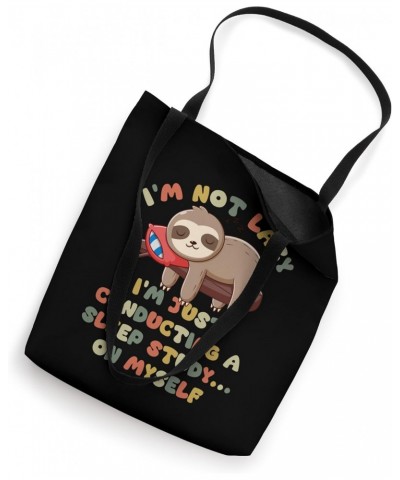 Funny Sloth Lover I´m Not Lazy Tote Bag $11.91 Totes