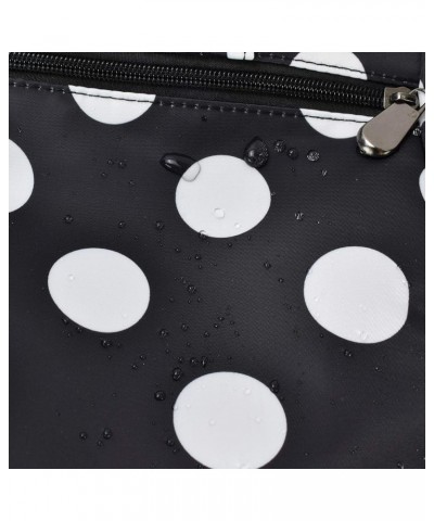 Shoulder Tote Bag For Nurses Teachers Work Gym Travel Beach Women With Large Capacity Waterproof White Dots $15.17 Totes