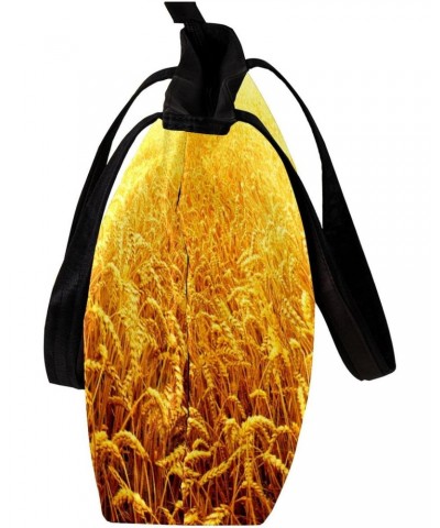 Handbag Autumn Yellow Grain Ear Size: 11.8x4.1x15.4 inches storage bag Handbag $11.69 Handbags