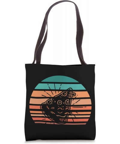 Retro Vintage Pizza Sunset Slice Tote Bag $12.31 Totes