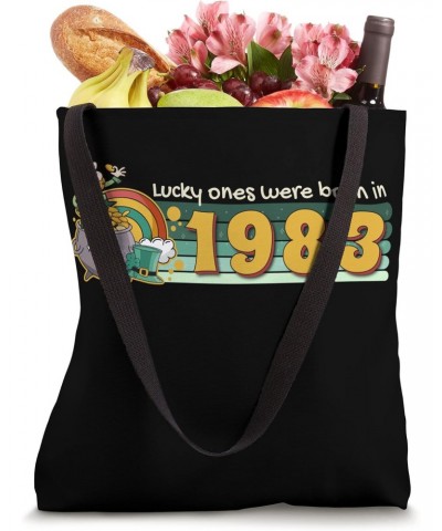 Lucky Ones Were Born in 1983 tee St. Patrick's Day Birthday Tote Bag $11.48 Totes