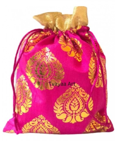 Wholesale Paan Patta Potli Batwa Bag Bridal Purse Women handbag Shagun Pouch Return Gifts (Lot of 20) $23.50 Clutches